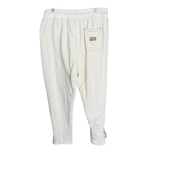 Parish Mens Embroidered Cotton Jogger Pants  Size L - Picture 3 of 6